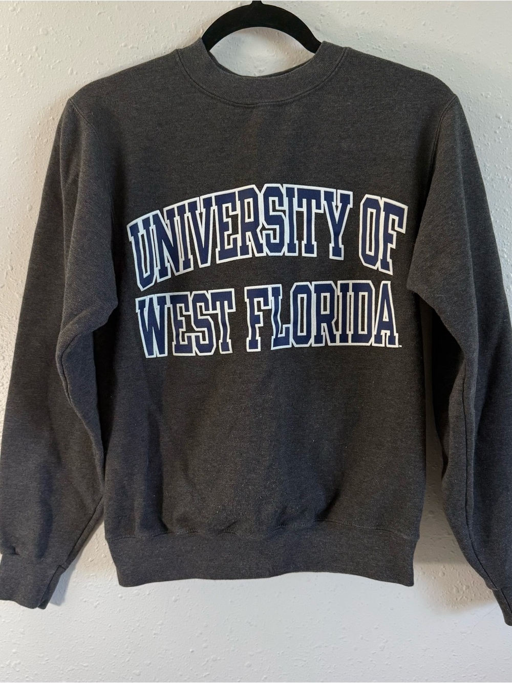 University of‎ West Florida Charcoal Crewneck Sweatshirt